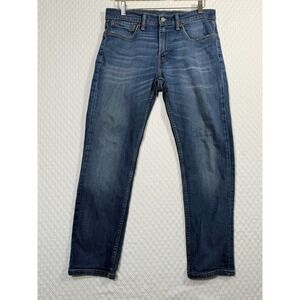 Levi's 511 Jeans 32x29 Slim Fit Straight Leg Stretch Denim Chore Thrashed Cowboy